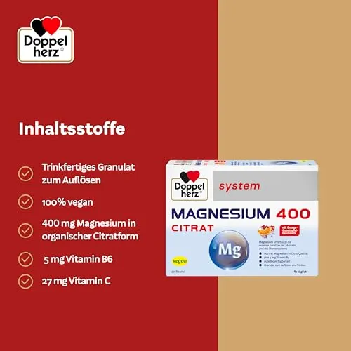 Doppelherz system MAGNESIUM 400 2