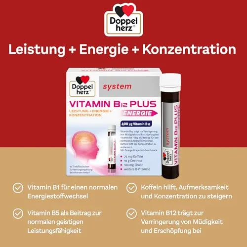Doppelherz system VITAMIN B12 PLUS 5