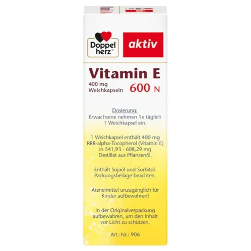 Doppelherz Vitamin E 600 N 3