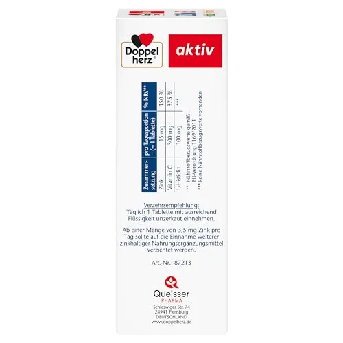 Doppelherz Zink 15 3