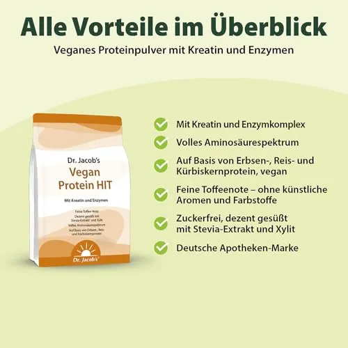 Dr. Jacob's Vegan Protein HIT 2
