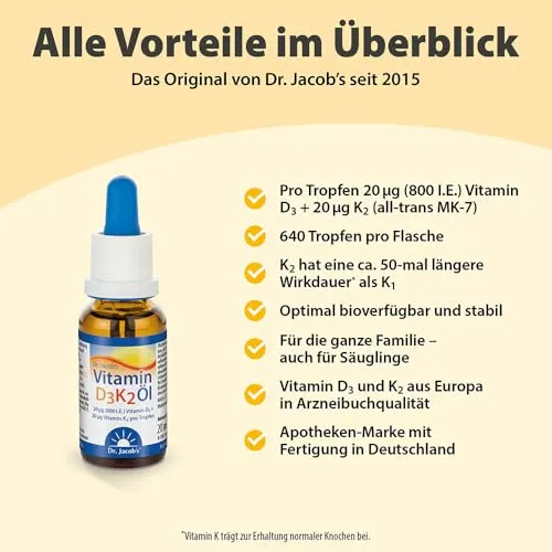 Dr. Jacob's Vitamin D3 K2 3