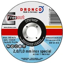 Dronco AS60T INOX Free Cut