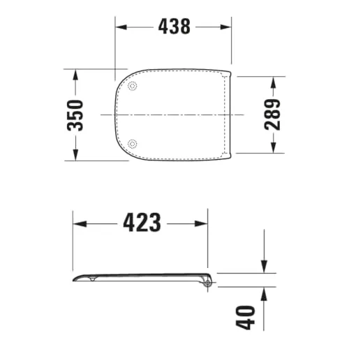Duravit D-Code UC 6