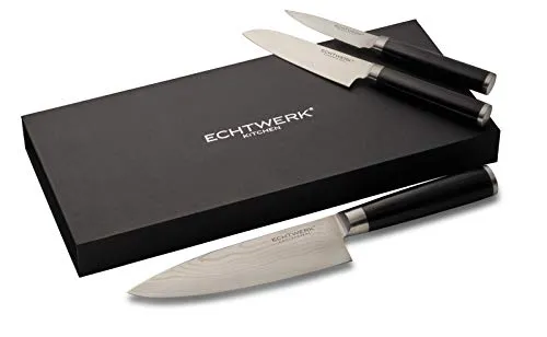 ECHTWERK Damaszener Messer Set 2