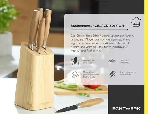 ECHTWERK Küchenmesser Set 7
