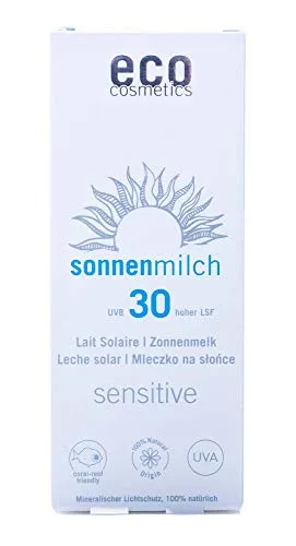 Eco Cosmetics Sonnenmilch LSF 30敏感
