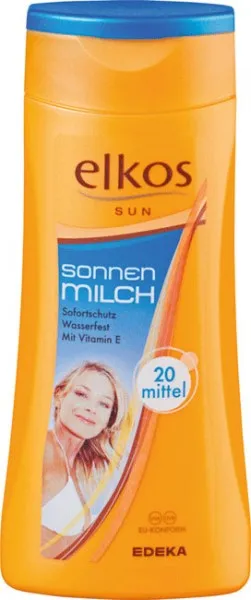 Edeka Elkos Sun Sonnenmilch LSF 20
