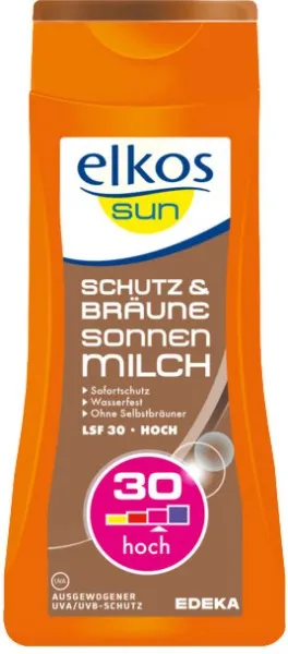 Edeka/ Elkos Sun Sonnenmilch Schutz & Bräune