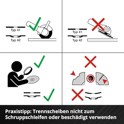 Einhell Dünntrennscheiben 7