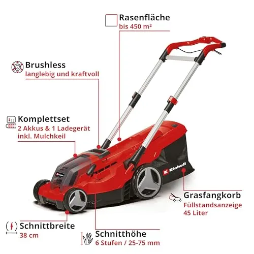 Einhell GP-cm 36/450 Kit 2