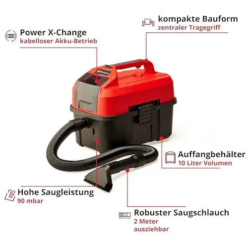 Einhell TE-VC 18/10 Li 4