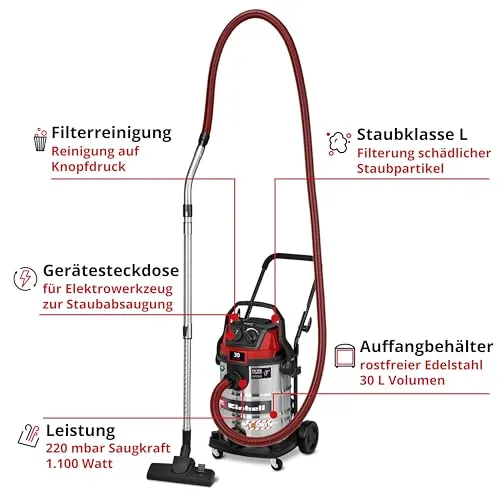 Einhell TE-VC 3080 SACL 2