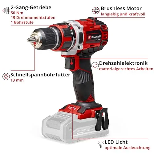 Einhell TP-CD 18/50 Li BL Solo 3
