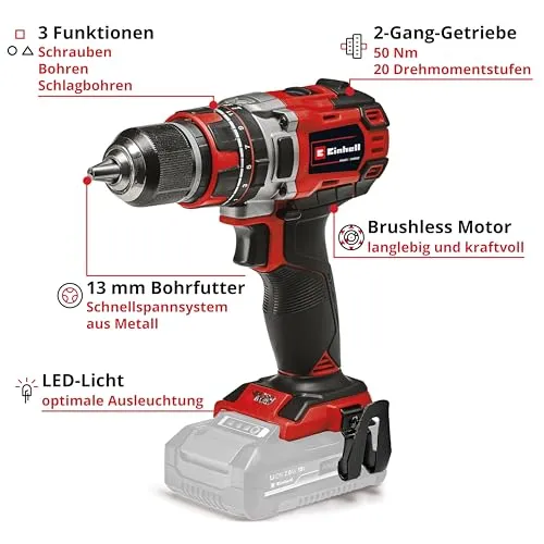 Einhell TP-CD 18/50 Li-i BL Solo 2