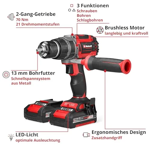 Einhell TP-CD 18/70 Li-i BL 3