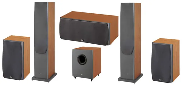Elac Set aus FS 58, CC 51, BS 52, Sub 50 ESP