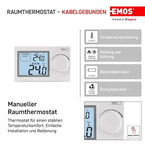 EMOS Raumthermostat 2