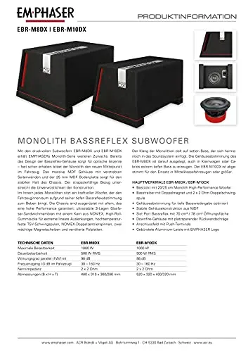 EMPHASER EBR-M8DX 4