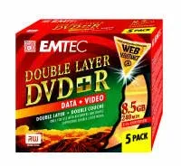 Emtec DVD+R Double Layer 2.4x