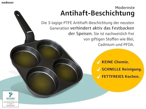 endusor Spiegeleipfanne