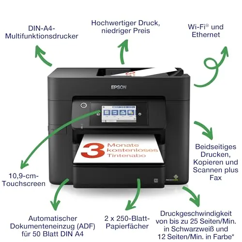 Epson WorkForce Pro WF-4830DTWF 2