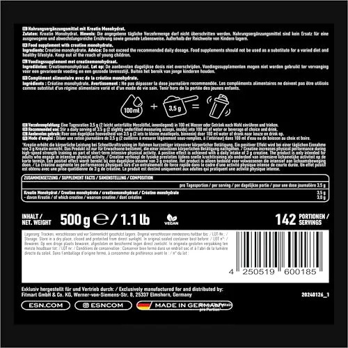 ESN Ultrapure Creatine Monohydrate 3