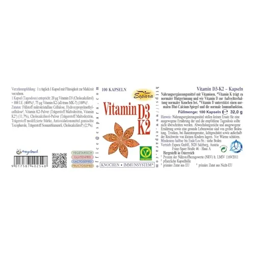 Espara Vitamin D3-K2 2