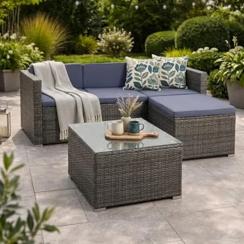 ESTEXO Rattan Lounge 3