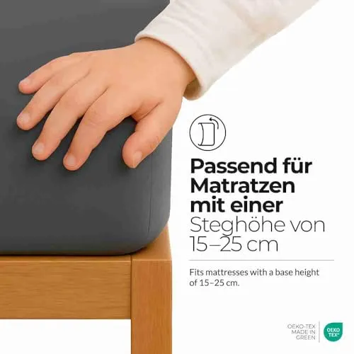etérea Jersey Spannbettlaken