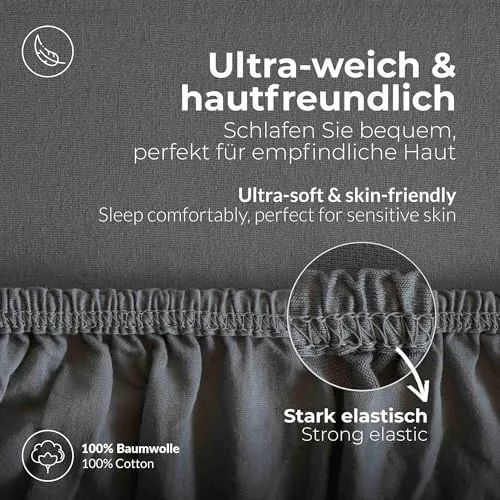 etérea Jersey Spannbettlaken 2