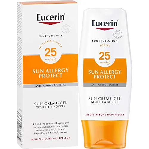 Eucerin Sonnen Allergie Schutz Sun Creme-Gel LSF 25 2