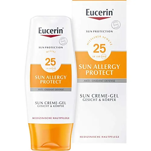 Eucerin Sonnen Allergie Schutz Sun Creme-Gel LSF 25 5