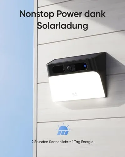 eufy Security Solar Wall Light Cam S120 3