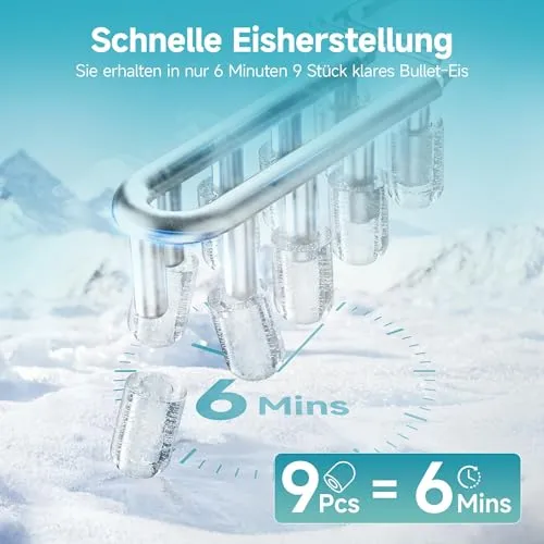 EUHOMY Eiswürfelmaschine UC 3