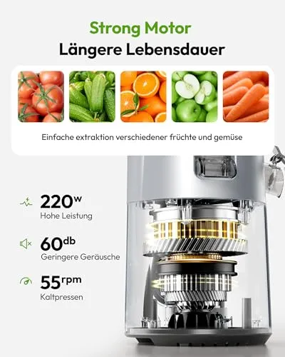 EUHOMY Slow Juicer 5
