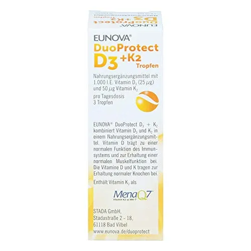 Eunova D3+K2 DuoProtect