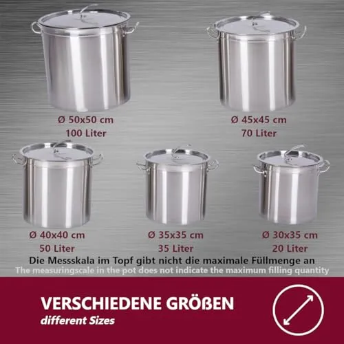Euro Tische Gastronomie Kochtopf 4