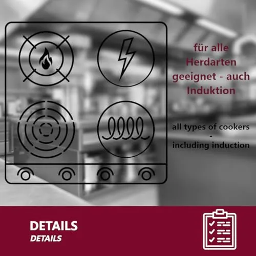 Euro Tische Gastronomie Kochtopf 6