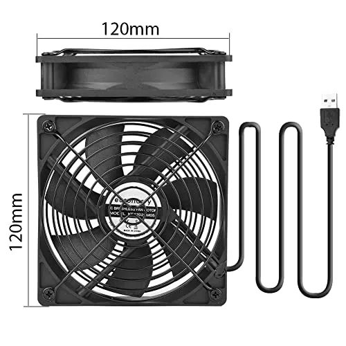 euroharry USB PC Ventilator 3