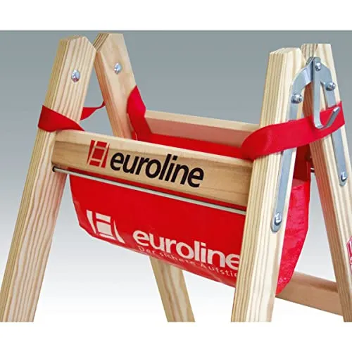 Euroline Comfort-Stufenstehleiter Nr. 10577-2x4 4