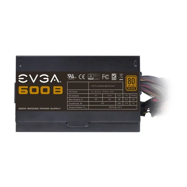 EVGA 600B Bronze Power Supply 3