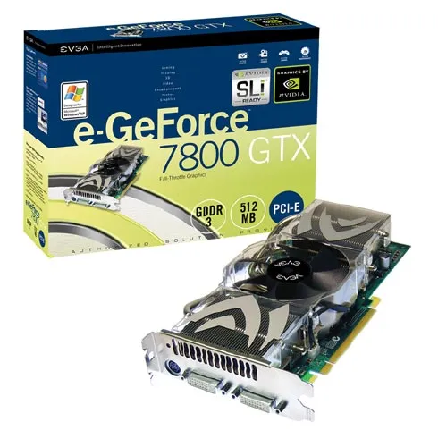 EVGA e-Geforce 7800 GTX 512