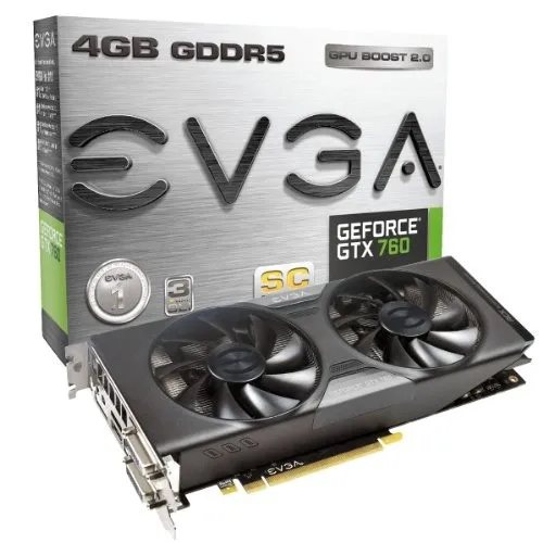 Evga GeForce GTX 760 Superclocked