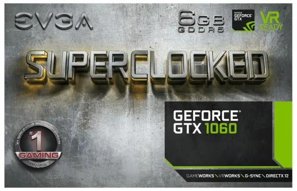 EVGA GTX 1060 SC Gaming 4
