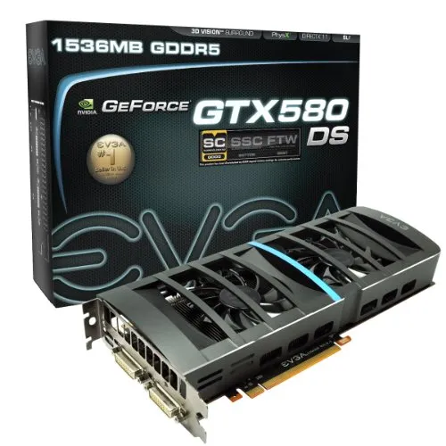 EVGA GTX 580 DS Superclocked