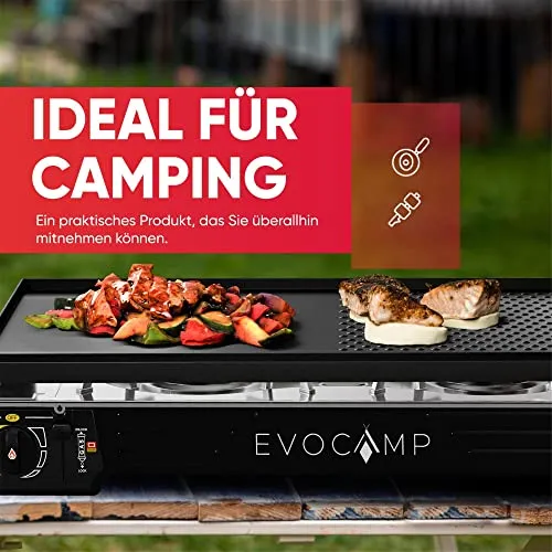 EVOCAMP Grillplatte 4