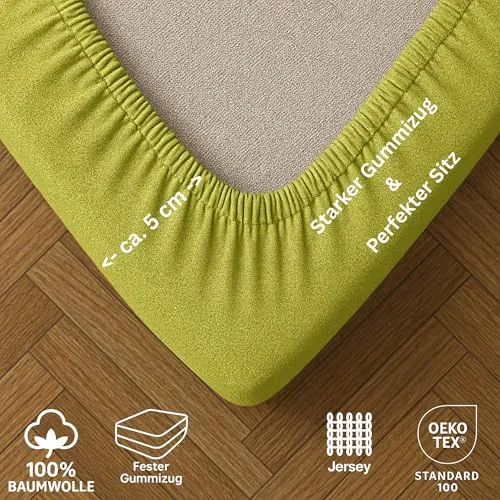 EXKLUSIV HEIMTEXTIL Frottee Spannbettlaken 4
