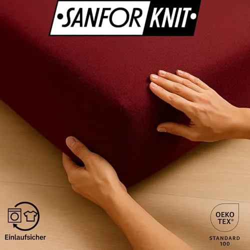 EXKLUSIV HEIMTEXTIL Jersey Spannbettlaken Premium 5