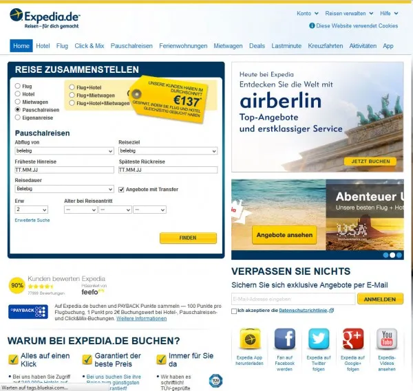 Expedia.de 2